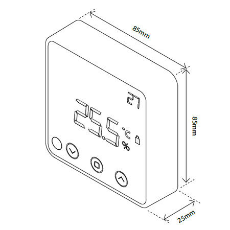 HeatIT kamerthermostaat z-wave