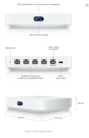 Unifi - Cloud Gateway Ultra