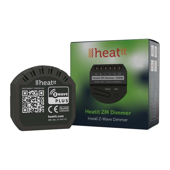 Heatit Zwave inbouw Dimmer