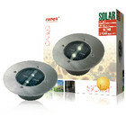 Solar Grondspot 2 LED Rond