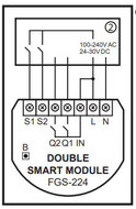 FIBARO - Double Smart module