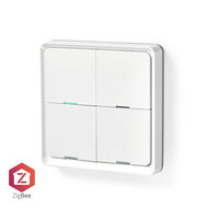 Nedis Zigbee SmartLife 4-voudige Wandschakelaar