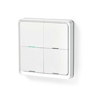 Nedis Zigbee SmartLife 4-voudige Wandschakelaar