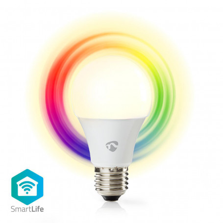 Wi-Fi smart LED-lamp Full-Colour en Warm-Wit |