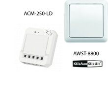 Klikaanklikuit Dimmer inbouwset - AWST-8800 + ACM-LD-250